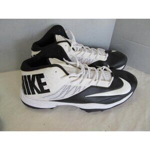 Nike Zoom Code Elite 3/4 Football Cleats White Black 603368-010 Men’s Size 18